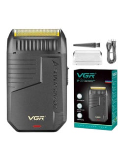 Buy Rechargeable Men's Shaver v-375 600mah battery  led indicator with Pop-Up Trimmer, USB cable in Egypt