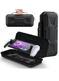 Buy Carrying Case for PlayStation Portal, Protective Hard Shell Portable Travel Carry Handbag Full Protective Case Accessories for PlayStation Portal Remote Player (Black) in Saudi Arabia