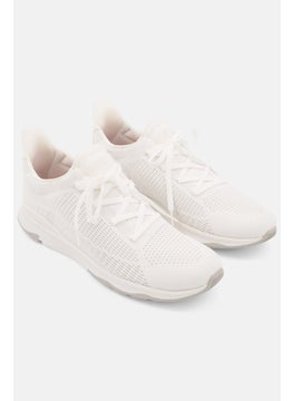 Buy Men Vitamin FFX Knit Sports Sneakers, Urban White in Saudi Arabia