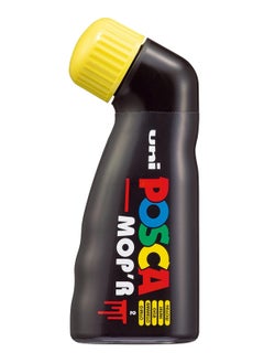 اشتري Mop'r Water Based Permanent Paint Marker Yellow في الامارات