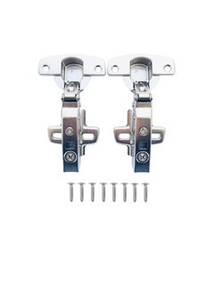 اشتري Hettich Sensys 8645i TH52 110 Degree Standard Hinge with Self Closing Mechanism Kitchen Cabinet Cupboard Door Inset Hinges 9071207 Soft Slow Close Fast Assembly Buffering Hinge Germany Brand Pack of 2 في الامارات