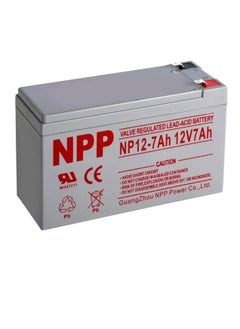 اشتري NPP12V 7Ah Rechargeable Battery في مصر