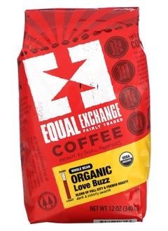 اشتري Organic Coffee Love Buzz Whole Bean French Roasts 12 oz (340 g) في الامارات