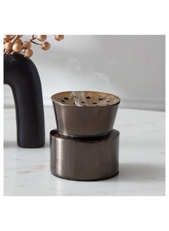 Buy Splendid Metal Incense Burner 9 x 10 x 9 cm in UAE