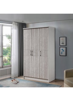 Buy Liverpool 3-Door Wardrobe 55 x 207 x 116 cm in Saudi Arabia