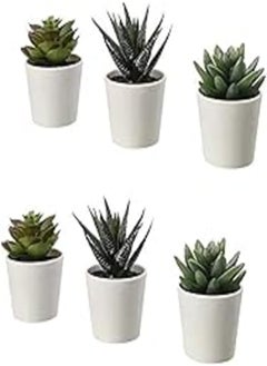 اشتري Ikea TSSP Artificial Potted Plant with Pot, in/Outdoor Succulent6 cm (6) في مصر