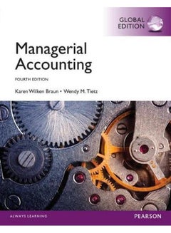 Buy Managerial Accounting with MyAccountingLab  Global Edition  Ed   4 in Egypt