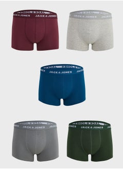 Buy 5 Pack Logo Band Trunks in UAE