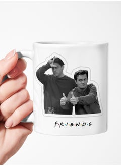 Buy Mug Friends Ceramic Mug for Tea and Coffee with Handle 11Oz in Saudi Arabia