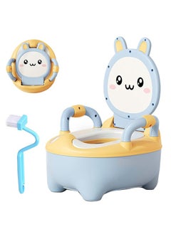 Buy Cute Cartoon Portable Pot Potty Training Seat, Blue in Saudi Arabia