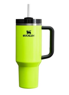 اشتري Stanley Quencher Stainless Steel Vacuum Insulated Tumbler with Lid and Straw for Water, Iced Tea or Coffee, Smoothie and More, 40 oz في الامارات