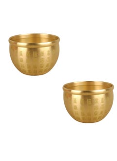 اشتري Home Decor Wealth Luck Bowl Small Treasure Basin Gold Brass Fortune Bowl Table Centerpiece Offering Bowl Wealth Basin Money Bowl Statue Shui Decor Decoraciones Para Salas De Casa في السعودية