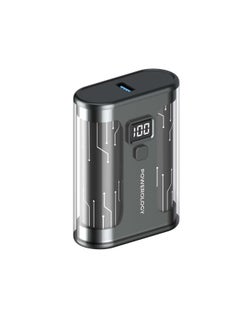 Buy Powerology Crystalline Series Powerbank 10000mAh PD 35W - Transparent/Grey [ PPBCHA24 ] in UAE