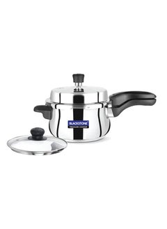 اشتري Pressure Cooker Stainless Steel Cooker with Toughened Glass Lid Comfortable Handle BSPC6722 5.5L في الامارات