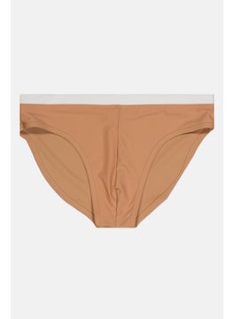 اشتري Men Pull On Plain Swim Brief, Tan في الامارات