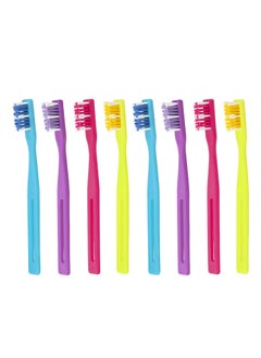 اشتري Shield Care Bio Junior Toothbrush with Extremely Soft Bristles for Kids, Best Value for Money - Super Soft Bristles, 4 Colors, 8 Count (Pack of 1) في الامارات