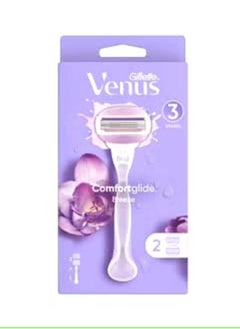 Buy Gillette Venus ComfortGlide + 3 Blades Gillette Breeze Handle in Saudi Arabia