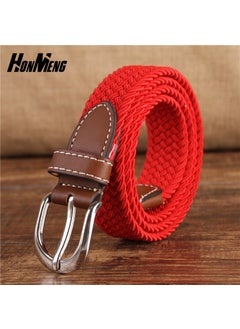 اشتري 2.5cm Elastic Canvas Belt UnisexC6 C6 في السعودية