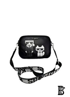 Buy Karl Lagerfeld Maybelle Round Head Duo Camera Crossbody in Egypt