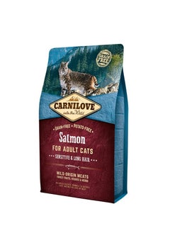 Buy Carnilove Salmon For Adult Cats ( 2kg ) in UAE