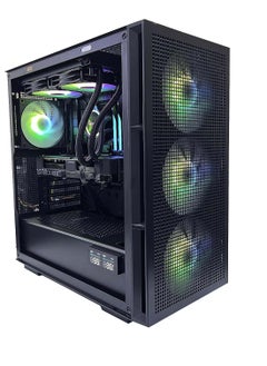 اشتري Liquid Cooled ARGB Gaming PC, Intel i5-11400F, Nvidia RTX 4070, 32GB DDR4,1TB NVME M.2 SSD,1TB HDD,750Watts PSU, Windows 10 pro, 1Year Warrant (11400F, RTX 4070) في الامارات