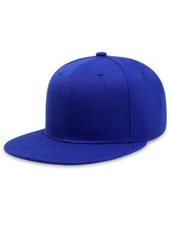 Buy Snapback Flat Bim Hip-hop Hat Baseball Cap - Adjustable Unisex Dad Hat for Running, Workouts, and Outdoor Activities in All Seasons in UAE