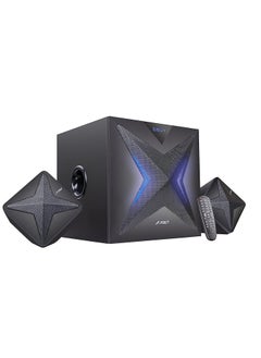 Buy F&D F550X 60w 2.1 Computer Multimedia Speaker with Subwoofer, Supporting BT/AUX/USB/FM/Coaxial/NFC, sound effects. in Saudi Arabia