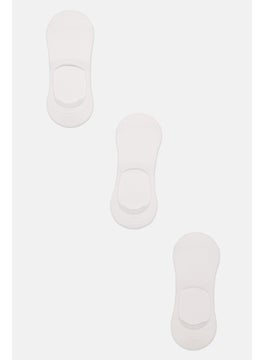 اشتري Men 3 Pair Textured Socks, White في الامارات