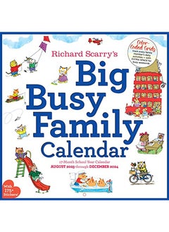 اشتري Richard Scarry Big Busy Family 2024 Wall Calendar: Track Every Family Member's Daily Activities في الامارات