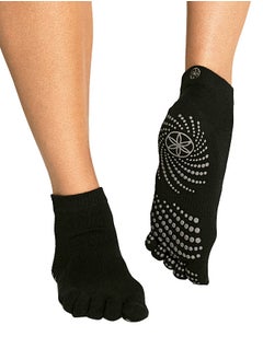 Buy Grey Grippy Yoga Socks (Small/Medium) in UAE