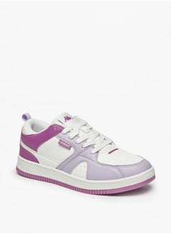 اشتري Women's Panelled Sports Shoes with Lace-Up Closure في الامارات