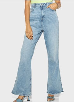 اشتري High Waist Flared Jeans في السعودية