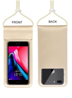 Buy Waterproof Phone Pouch,Waterproof Phone Case For iphone 14 13 12 11 Pro Max Xs Plus Galaxy S22 S21 Ultra,Ipx8 Cellphone Dry Bag For Vacation Up To 7" For Beach Pool Swimming Water Parks -1 Pack in UAE