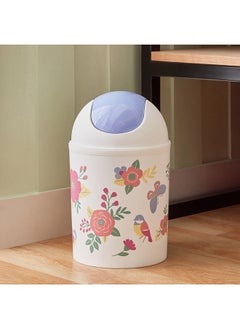 Buy Flutterby Gemini Summer Night Dustbin 19 x 31 x 19 cm in UAE