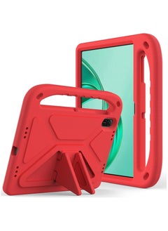 Buy Case Compatible with Honor Pad X8a 11.0 Inch 2024, Lightweight EVA Kid Friendly Shockproof Protective Case with Handle and Hidden Bracket Cover with Honor Pad X8a 2024 (Red) in Saudi Arabia