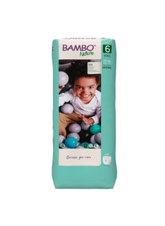 اشتري Bambo Nature Eco Friendly Diaper Pants Tall Pack Size 6 38 Counts في الامارات