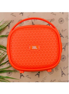 اشتري Portable Bluetooth speaker supports memory card and USB flash JL-420 (Orange) في مصر