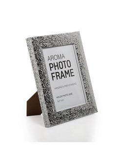 اشتري Aroma Photo Frame Silver 5x7 inch في الامارات