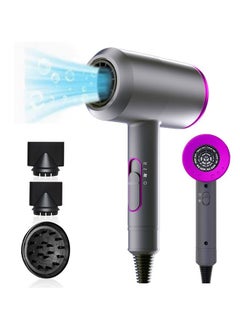 Buy Portable Ionic Hair Dryer, 1800W Professional Blow Dryer in UAE