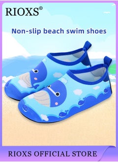 Buy Water Shoes Beach Socks for Kids Toddler Baby Girls Boys Barefoot Quick-Dry Non-Slip Swim Socks Aqua Water Shoes for Beach Swimming Pool Water Park in UAE