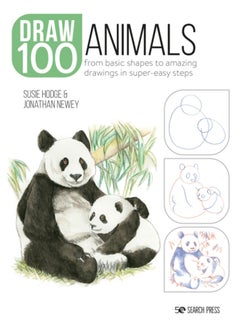 Buy Draw 100: Animals : From Basic Shapes to Amazing Drawings in Super-Easy Steps in Saudi Arabia