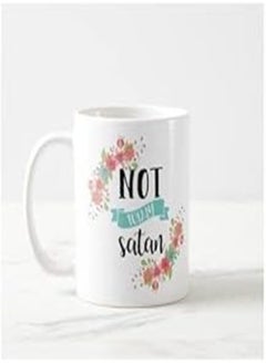 اشتري Cashmeera Printd Mug - Funny Not Today Satan Mug في مصر