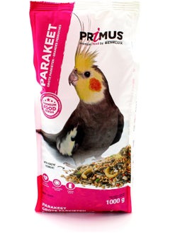 Buy Food For Cockatiel Birds, Made From A Mixture Of High-Quality Seeds Rich In Vitamins, Amino Acids And Minerals, In A Size Of 1KG in Saudi Arabia