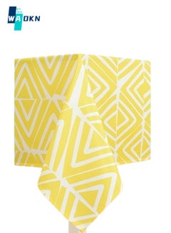 Buy Geometric Printed Tablecloth, Polyester Top Protection, Rectangular Table Decoration, Nordic Style Table Cover (140X180 cm - 4 Seats, Yellow) in Saudi Arabia