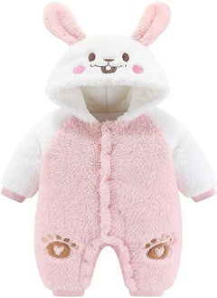 Buy Baby Sleeping Bag Sack Long Sleeve with Feet Winter Swaddle Wearable Blanket for Boys Girls Bear size 80 in Saudi Arabia