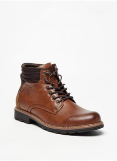 Buy Men's High Cut Boots With Zip Closure in UAE