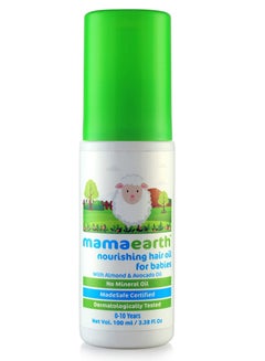 Buy MAMAEARTH Nourishing Hair Oil for Babies, 100 ml in UAE