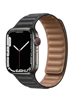 اشتري Magnetic Compatible with Apple Watch Bands 41mm 40mm Sport Adjustable Leather Strap with Magnetic Closure System for iWatch Series 8/7/SE/6/5/4/3/2/1 في مصر