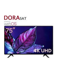 Buy 75 inch Smart TV - with WebOS System - 4K UHD - Model DST75U + Wall mount Free in Saudi Arabia