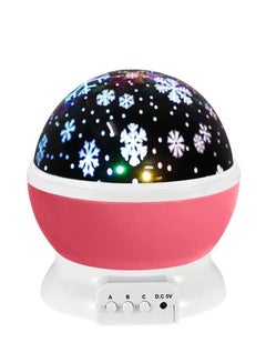 Buy 360 Degree Rotation Kids Projector Starry Night Light with 7 Multicolor in UAE